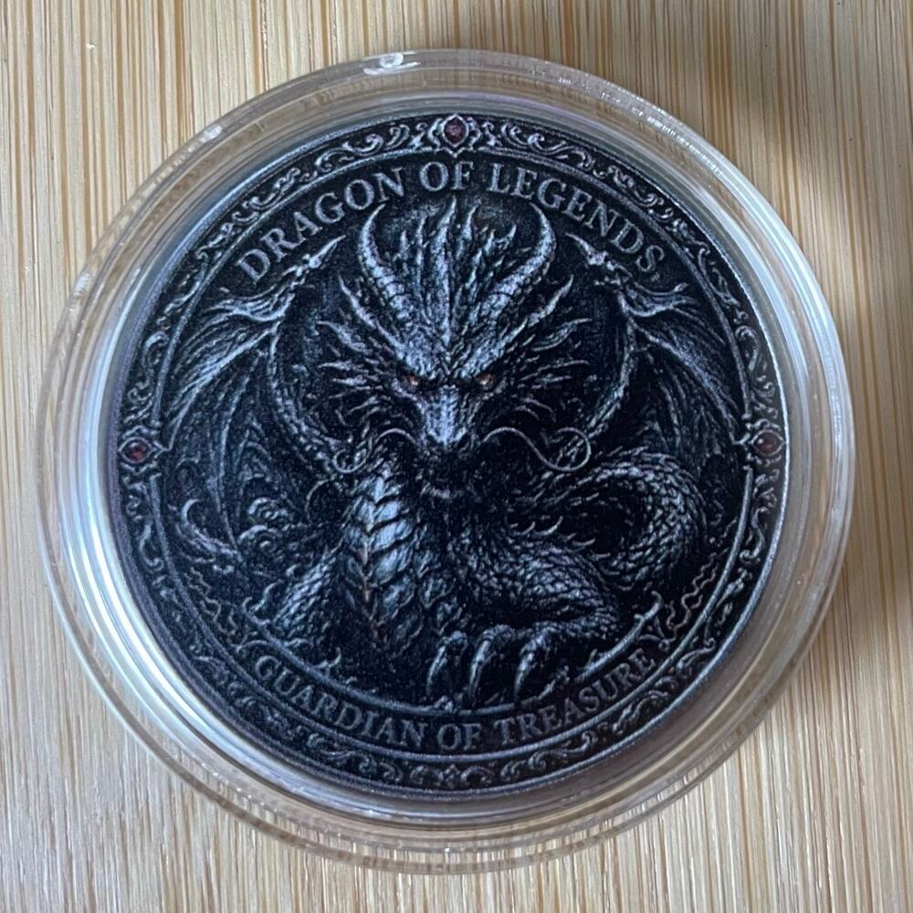 Dragon’s Treasure Collectors Coin With Protective Case
